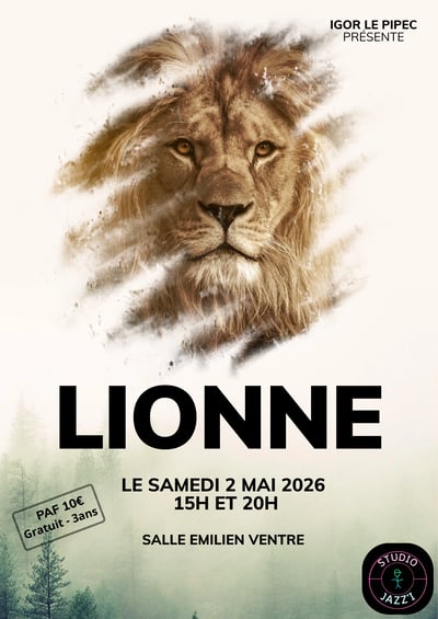 White And Green Lion Poster-5 White And Green Lion Poster-5